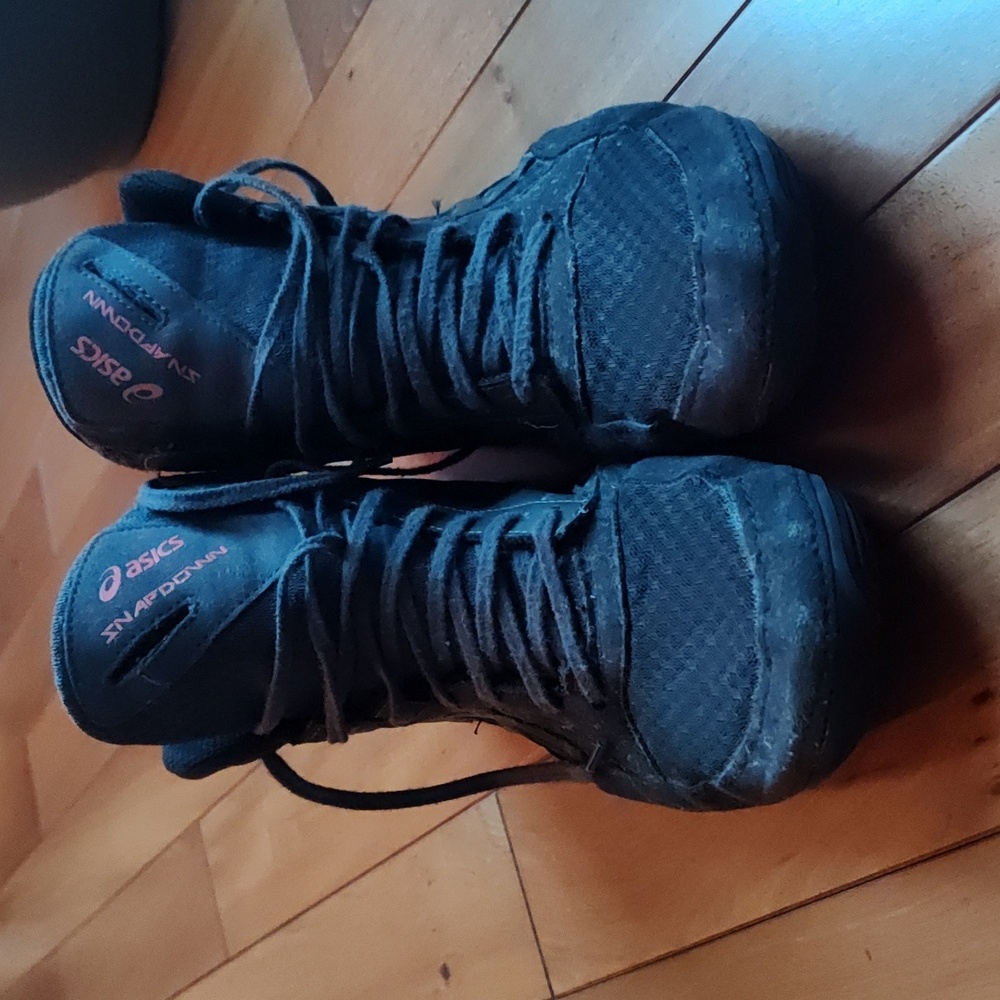 ASICS Men's Black Wrestling Shoes Size 10